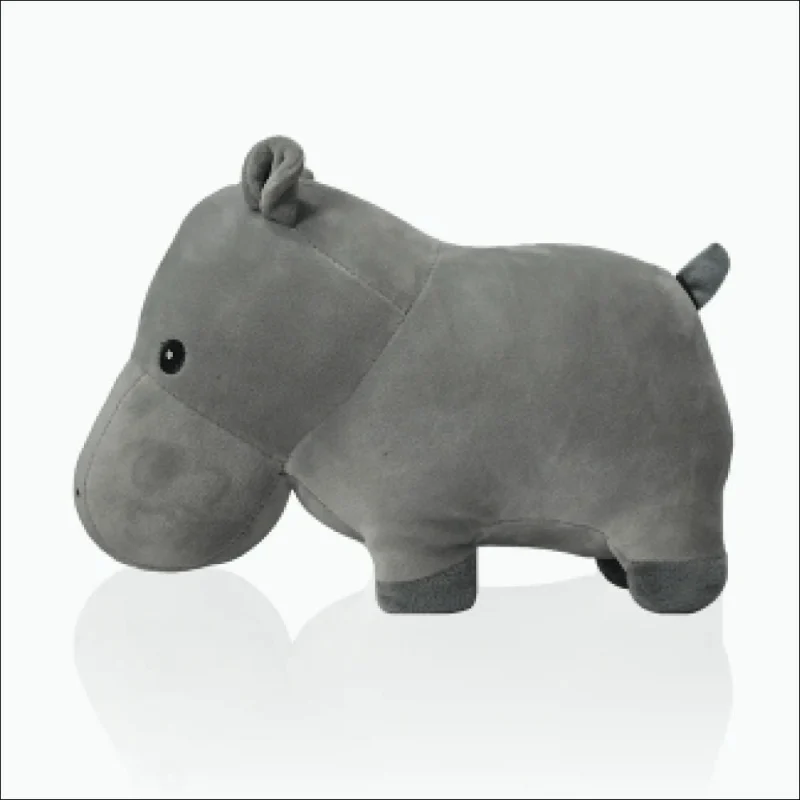 Basil Cuddly Soft Hippo Plush Toy For Dogs And Cats