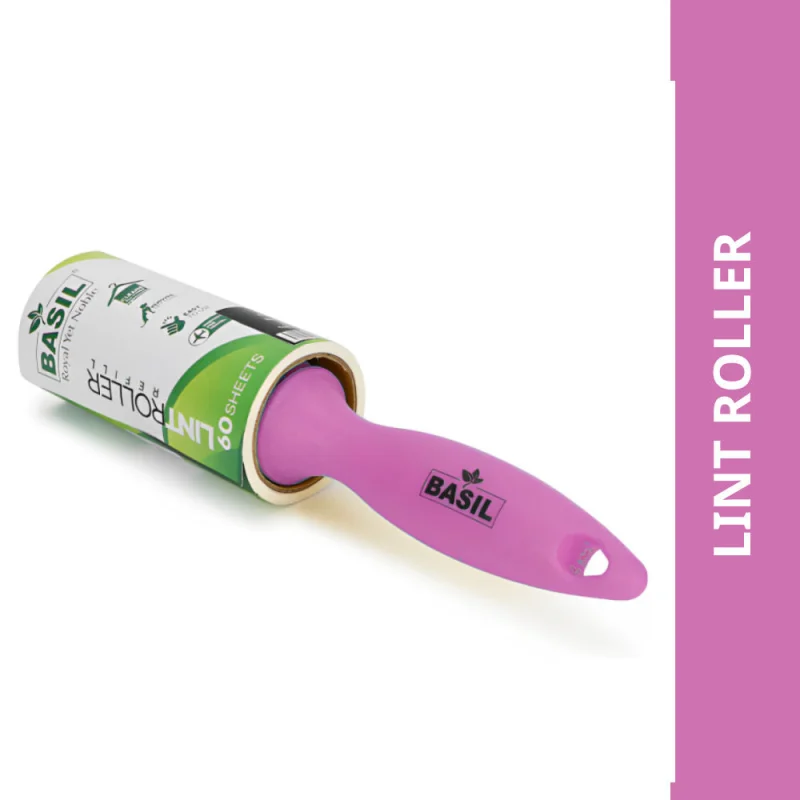 Basil Lint Roller For Dogs And Cats Pink