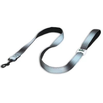 Basil Padded Leash For Dogs Black Gray