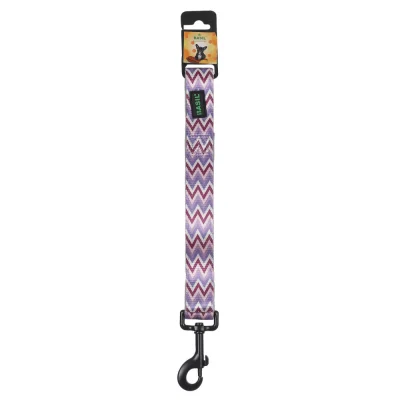 Basil Printed Leash For Pets Purple
