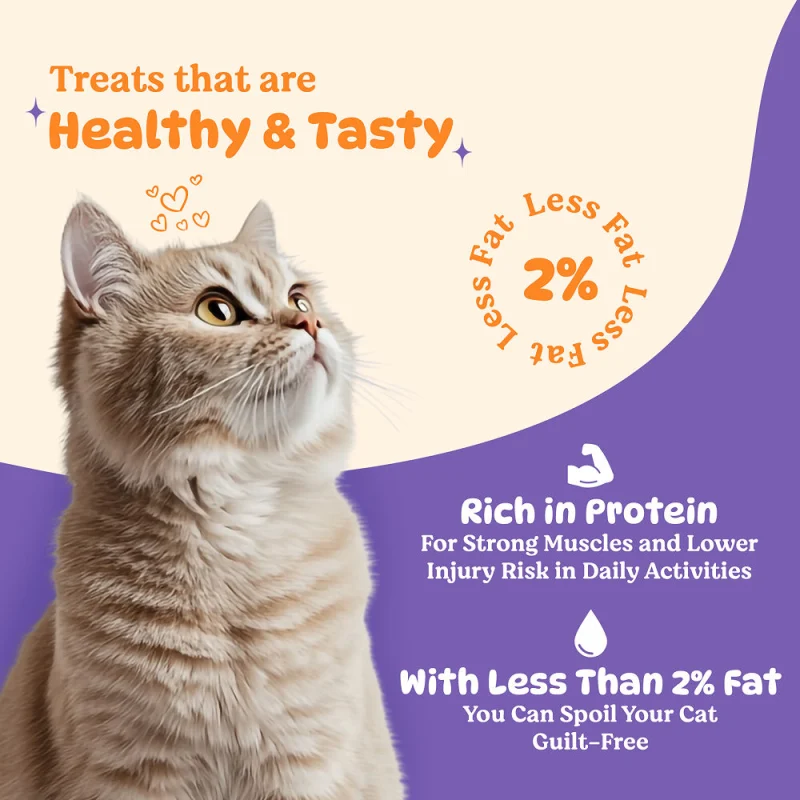 Basil Purrfect Tuna and Cranberry Dental Stick Cat Treat — detail shot