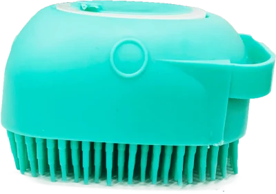 Beaphar Shampoo Bath Silicone Brush For Dogs And Cats Blue