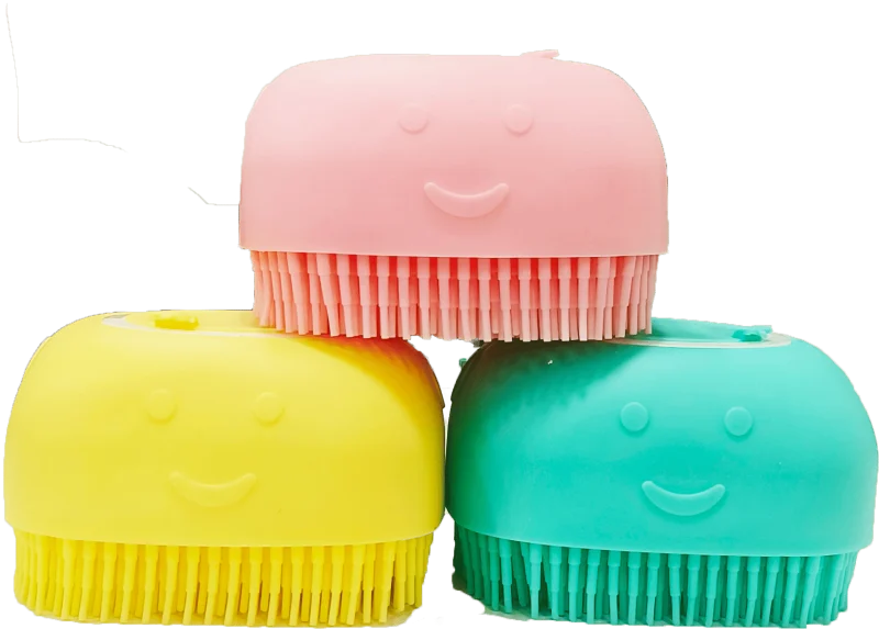 Beaphar Shampoo Bath Silicone Brush for Dogs and Cats — side view