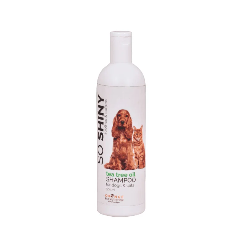 BI Grooming So Shiny Tea Tree Oil Shampoo for Dogs and Cats — back view