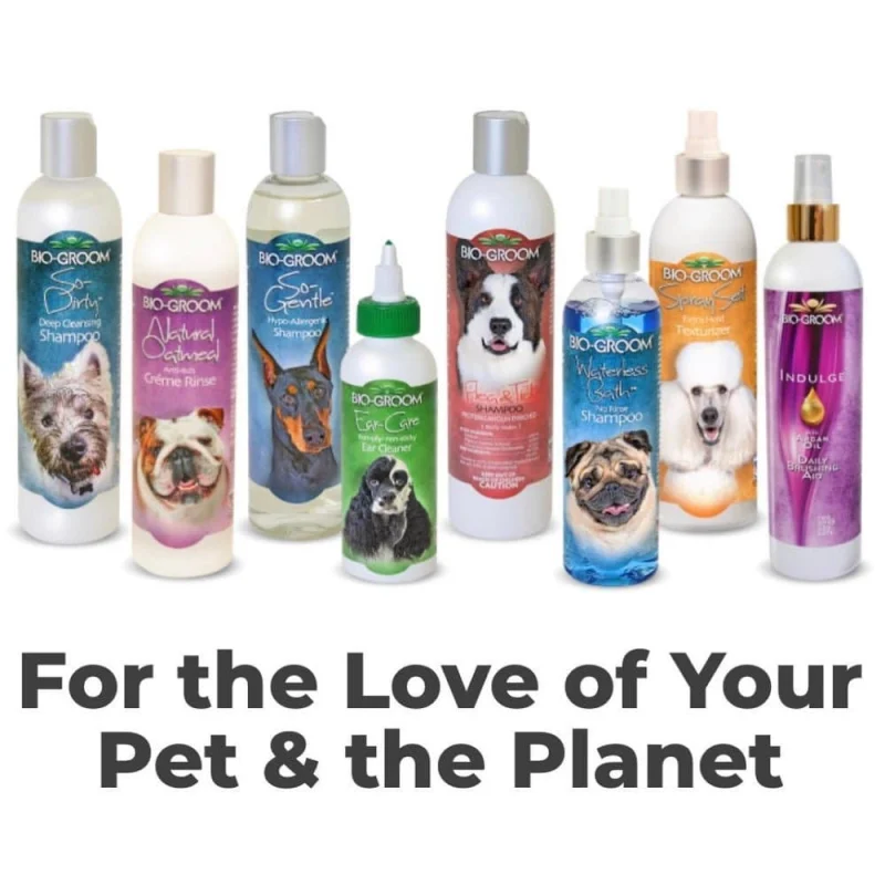 Bio Groom So Gentle Hypo Allergenic Tear Free Shampoo for Dogs and Cats — detail shot