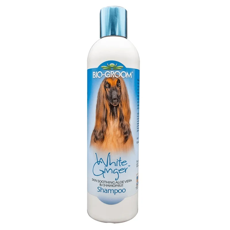Bio Groom White Ginger Natural Scent Shampoo for Dogs and Cats — side view