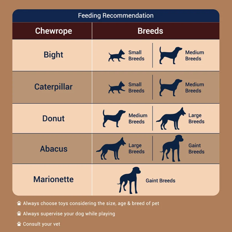 Bowlers Chewrope Bight Functional Dog Treat Toy — in use