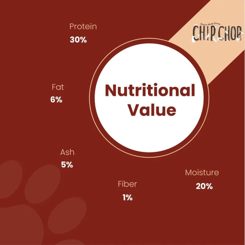 Chip Chops Barbeque Hearts Dog Treats — detail shot
