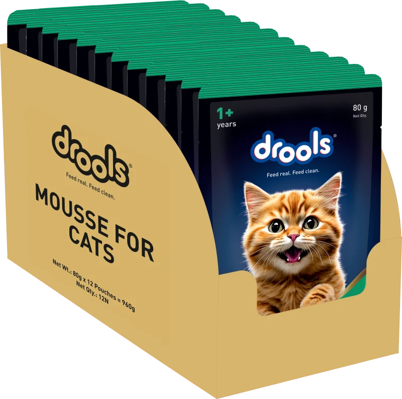 Drools Tuna Mousse Adult Cat Wet Food — back view