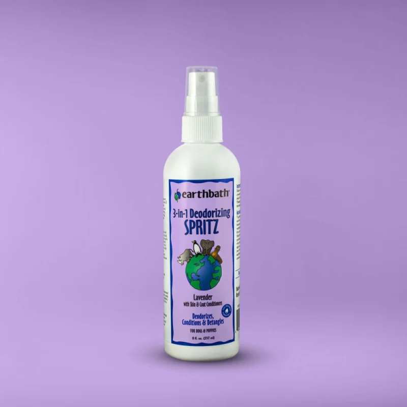 Earthbath Deodorizing Lavender Spritz for Dogs and Cats — detail shot