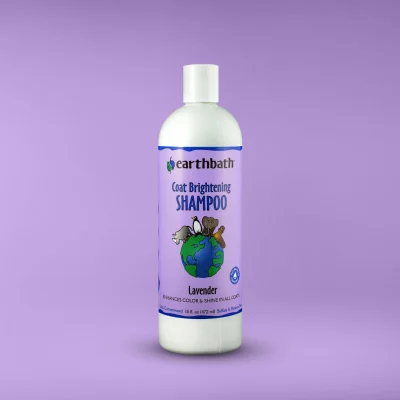 EarthBath Lavender Coat Brightening Shampoo for Dogs and Cats