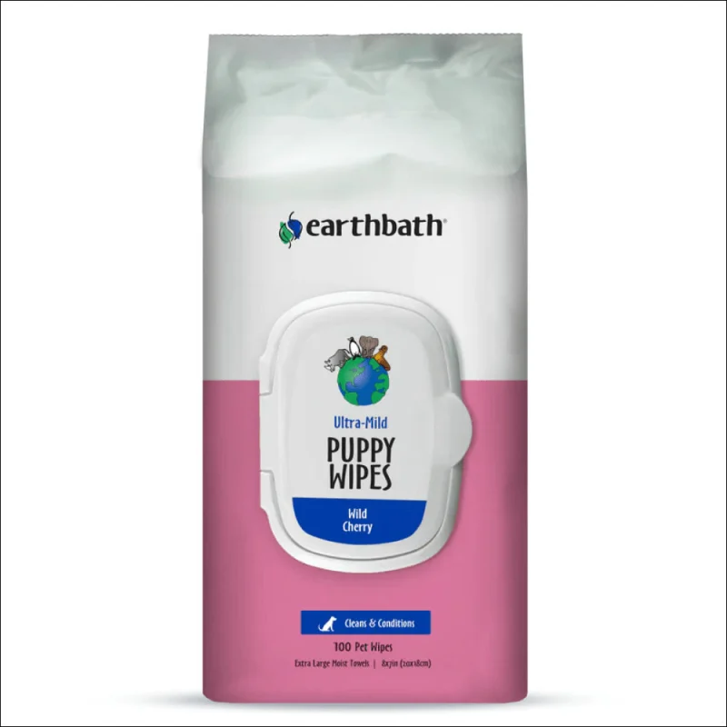 EarthBath Ultra Mild Grooming Wipes for Dogs and Cats