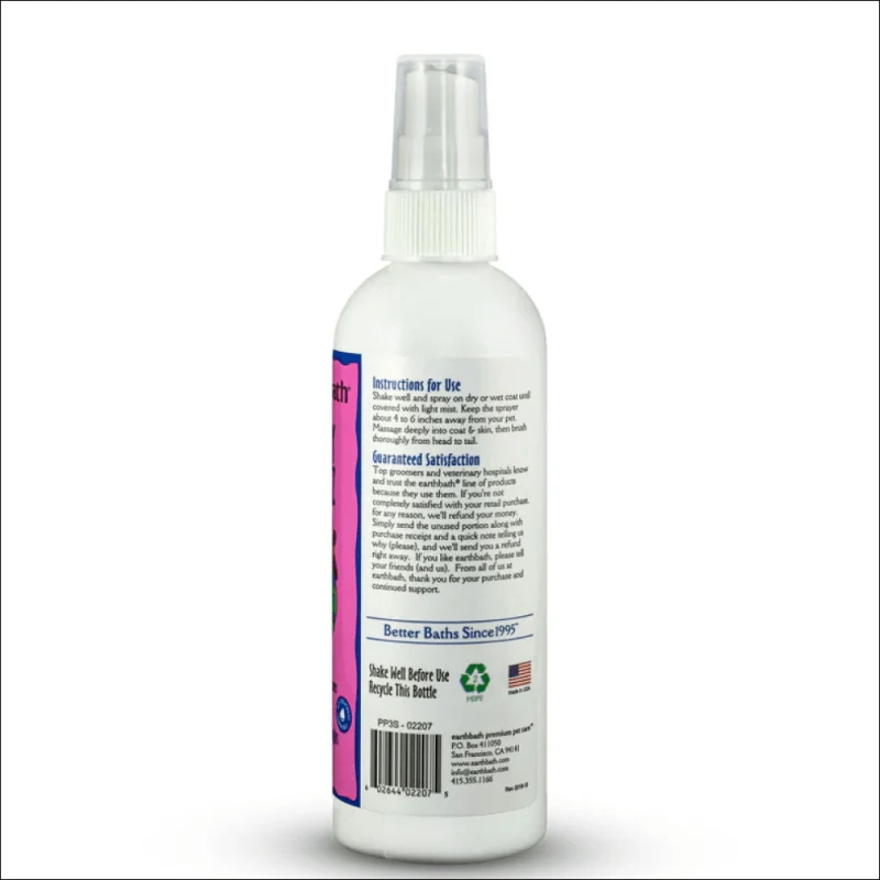 EarthBath Ultra Mild Puppy Shampoo Wild Cherry — in use