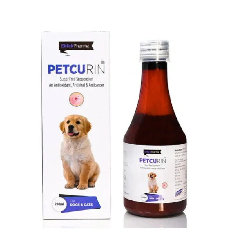 Ek Tek Petcurin Syrup for Dogs and Cats