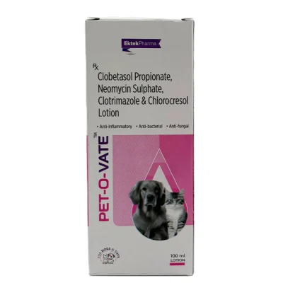 Ek Tek Petovate Lotion for Dogs and Cats