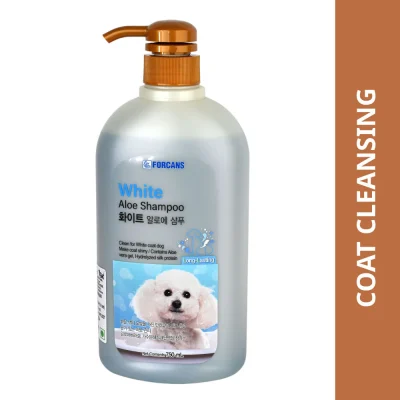 Forbis/Forcans White Coat Aloe Shampoo for Dogs