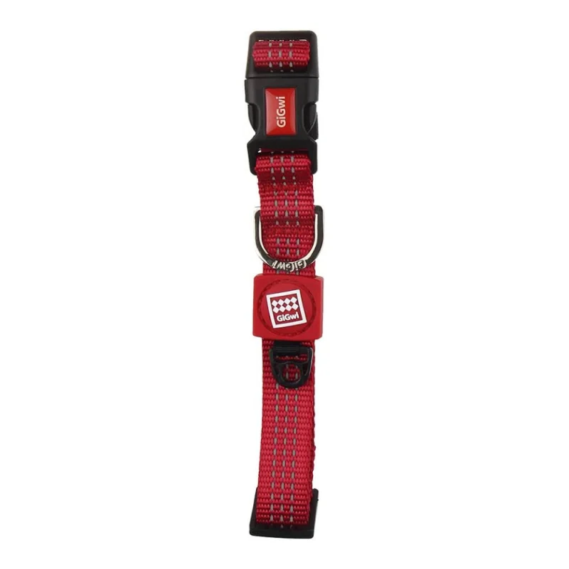 Gigwi Classic Line Collar For Dogs Red