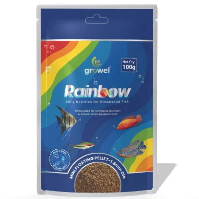 Growel Rainbow Mini 1.8mm Floating Pellet for Fish