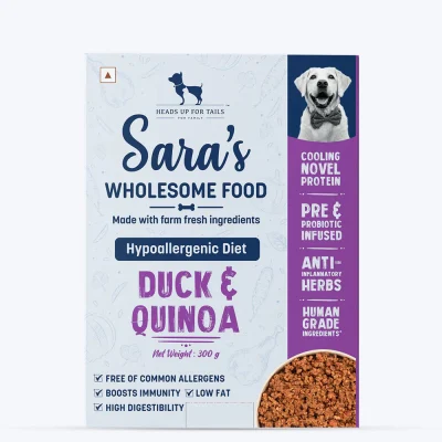 HUFT Sara's Wholesome Hypoallergenic Diet Duck & Quinoa Dog Wet Food