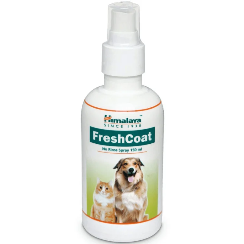 Himalaya Fresh Coat No Rinse Spray for Dogs and Cats - 150mL