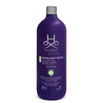 Hydra Groomers Extra Soft Facial Ultra Gentle Face & Body Shampoo for Cats & Dogs