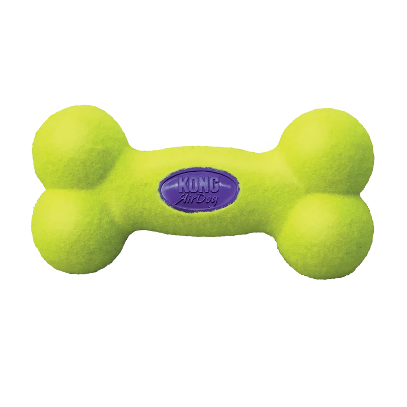 Kong Airdog Bone Toy For Dogs Yellow