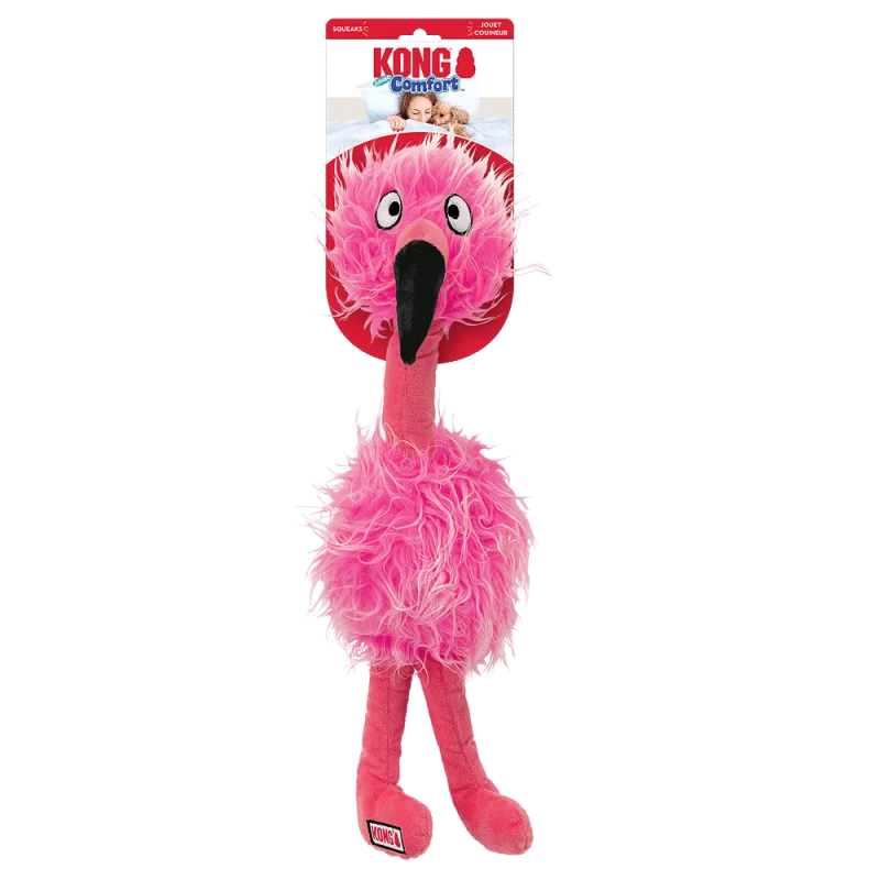 Kong Comfort Jumbo Birds Toy For Dogs Pink