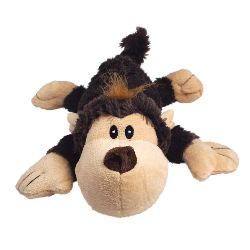 Kong Cozie Funky Monkey Toy for Dogs — side view