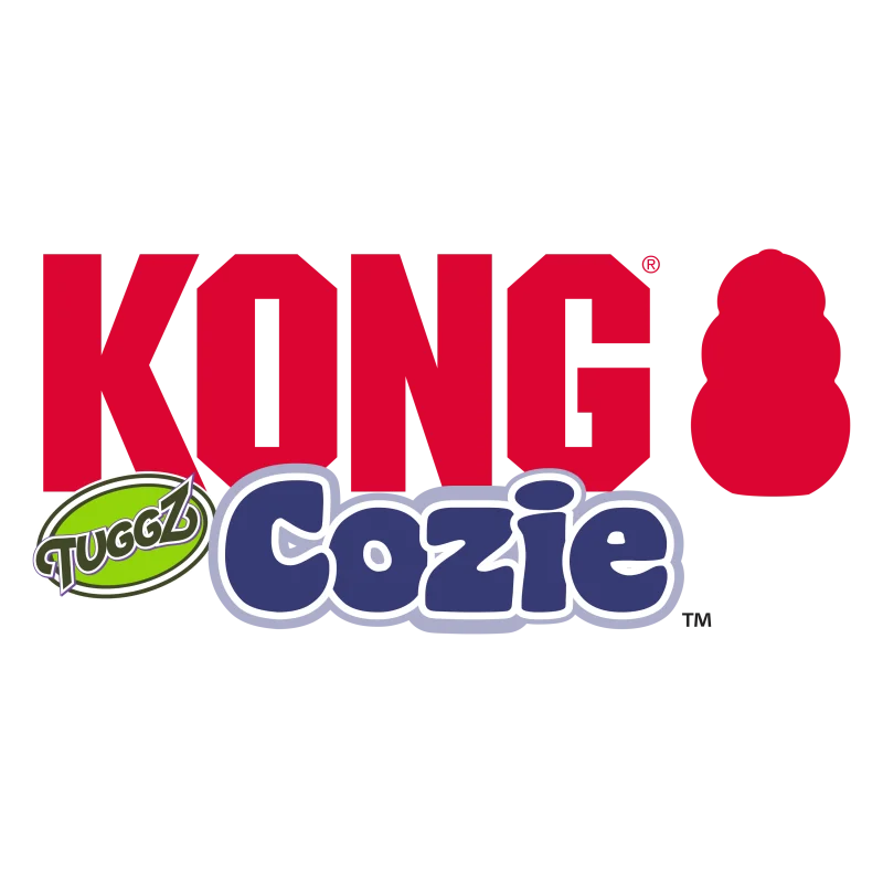 Kong Cozie Tuggz Cheetah Toy for Dogs — detail shot