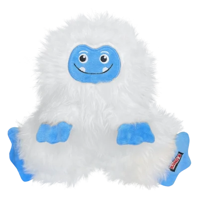 Kong Frizzles Yeti Toy For Dogs White