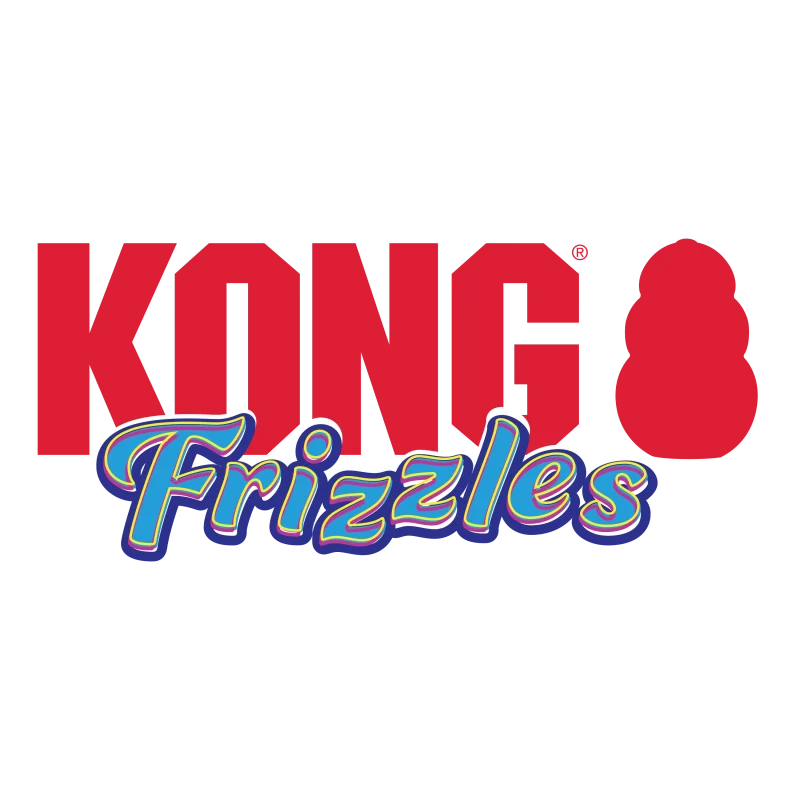Kong Frizzles Yeti Toy for Dogs — back view