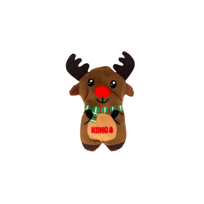 Kong Refillables Reindeer Toy For Cats Brown
