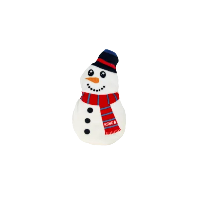 Kong Refillables Snowman Toy For Cats White