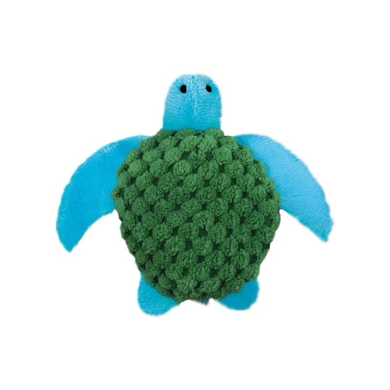Kong Refillables Turtle Toy For Cats Green