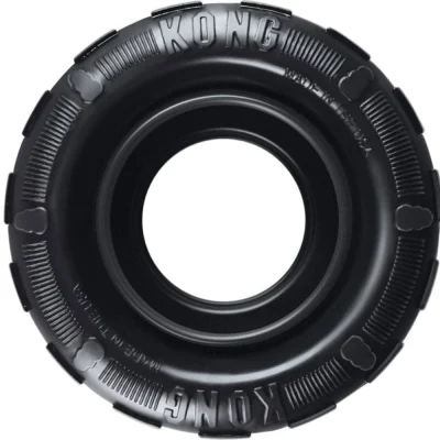 Kong Tires Toy For Dogs Black