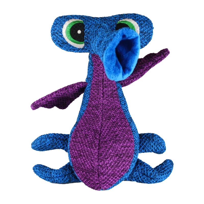 Kong Woozles Toy For Dogs Blue