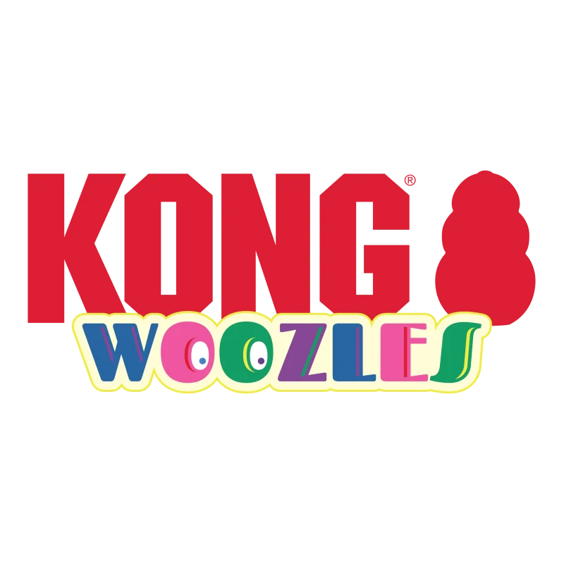 Kong Woozles Toy for Dogs — back view