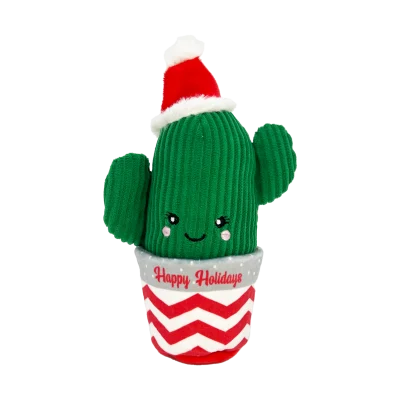 Kong Wrangler Cactus Toy For Cats Green And Red