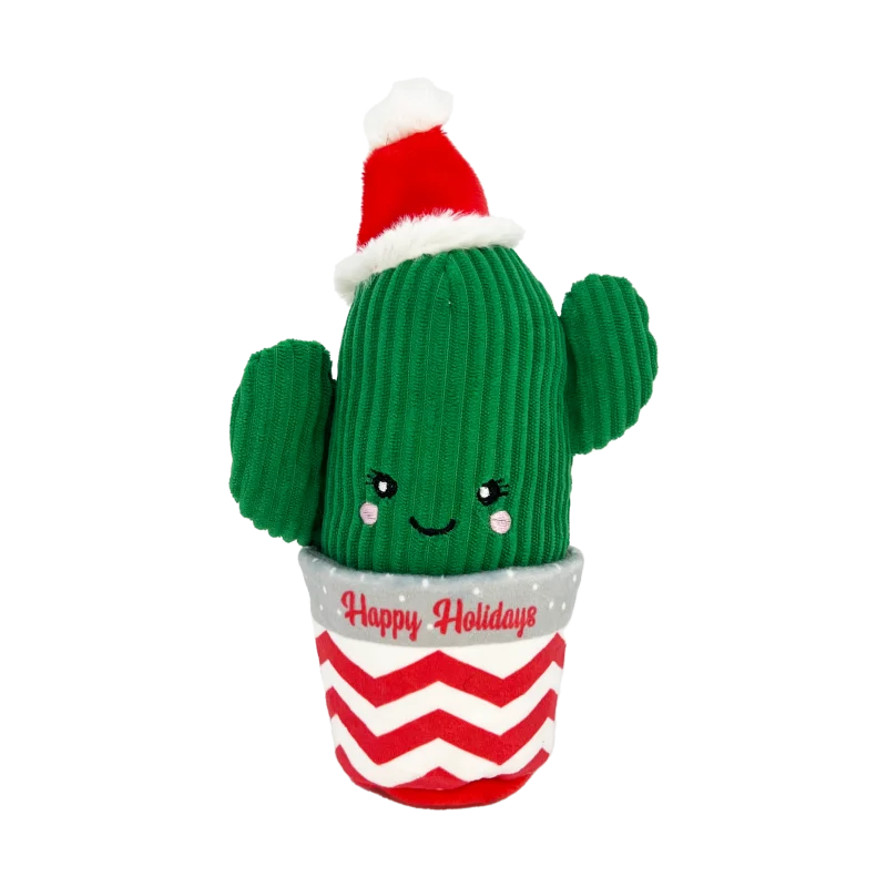 Kong Wrangler Cactus Toy For Cats Green And Red
