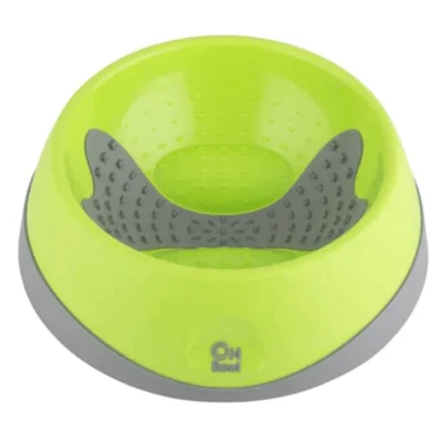 Lickimat Oh Bowl Slow Feeder For Dogs Green