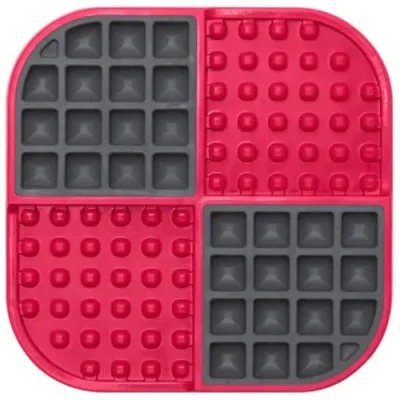 Lickimat Slomo Slow Feeder For Cats And Dogs Pink
