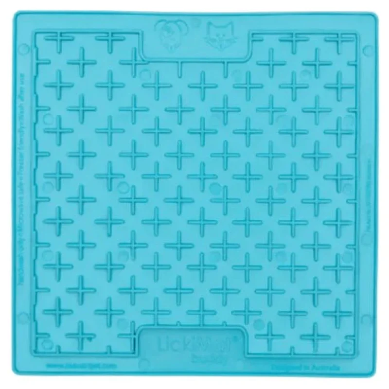 Lickimats Classic Buddy Slow Feeder For Dogs And Cats Turquoise