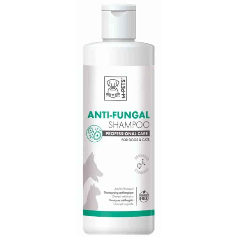 M Pets Anti Fungal Shampoo for Dogs and Cats — side view