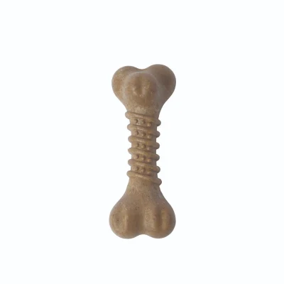 M Pets Chewood Bone Chew Toy For Dogs Brown