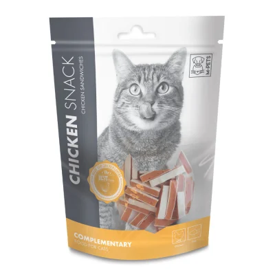 M PETS Chicken Sandwiches Treats for Cats