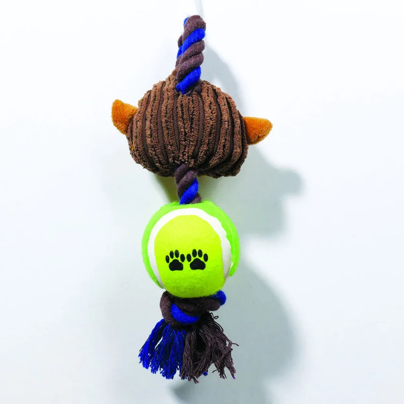 M Pets Dennis Eco Rope Toy for Dogs — side view
