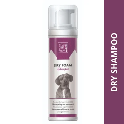 M Pets Dry Foam Shampoo for Dogs
