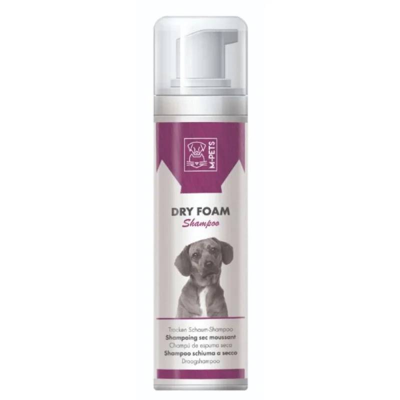 M Pets Dry Foam Shampoo for Dogs — side view