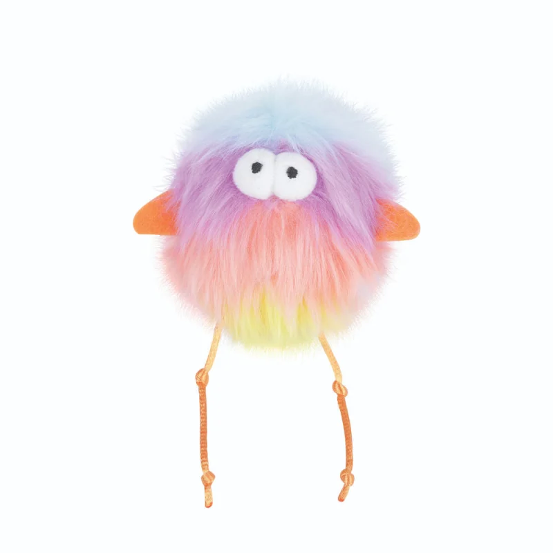 M Pets Fluffy Bub Catnip Toy for Cats — side view