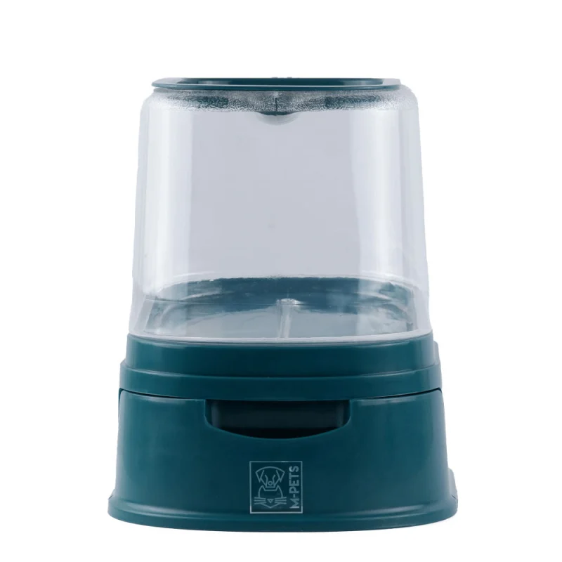 M Pets Lena Food Dispenser for Dogs & Cats — in use